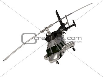 Fighter ARMY Silver helicopter