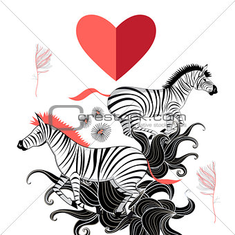 lovers of zebras