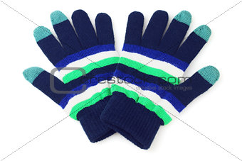 Colourful Woolen Gloves