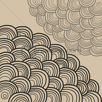 Abstract background of circles.