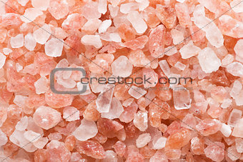 Pink salt background
