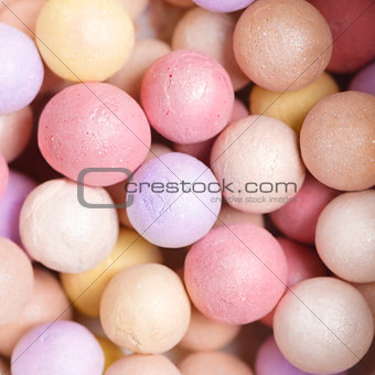 Multi-Colored Powder Pearls
