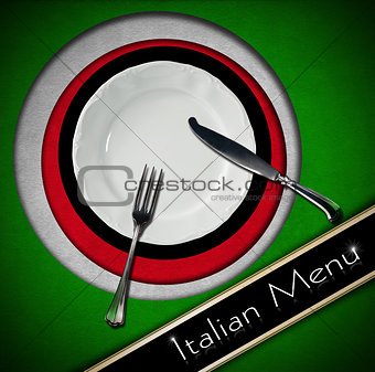 Italian Restaurant Menu Design