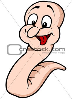Happy Little Earthworm