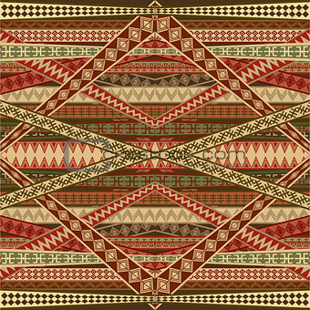 Background with ethnic motifs
