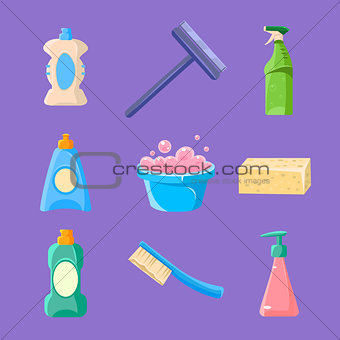 Cleaning and Housework Icons Collection