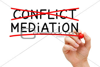 Conflict Mediation Concept