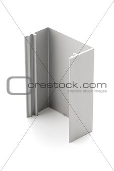 Aluminium profile sample