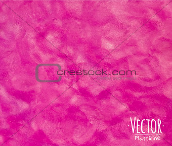 Plasticine background pink