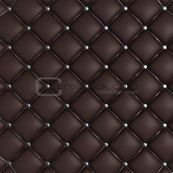 Quilted Leather Background