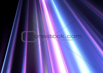 Colored Light beams