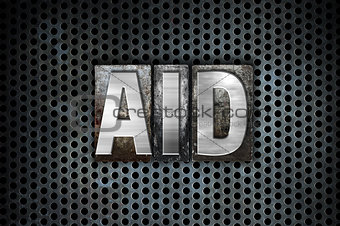 Aid Concept Metal Letterpress Type