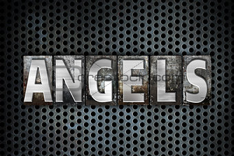 Angels Concept Metal Letterpress Type