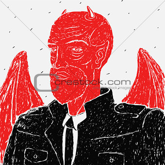 Vector Devil in a Business Suit