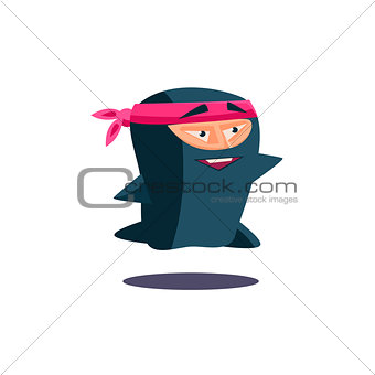 Running Cute Emotional Ninja