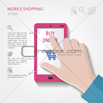Mobile shopping concept
