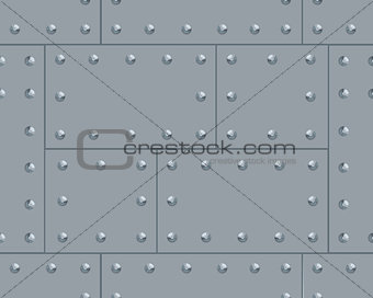 Grey metalic pattern