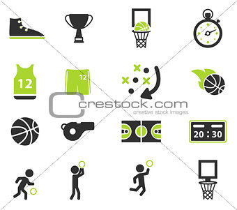 Basketball simply icons