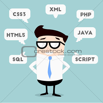 Businessman Programming Languages