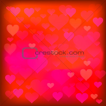 Red Heart Background.