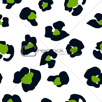 Seamless pattern of jaguar spots. Natural textures.Seamless animal pattern for textile design