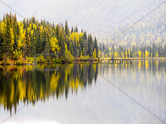 Alaska Autumn - Foliage Reflection