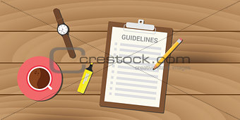 guidelines policy guidance business management