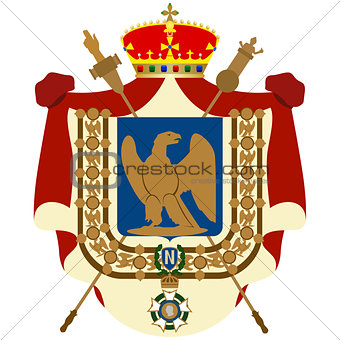 Coat Imperatoratora France of Napoleon