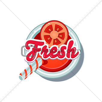 Tomato Fresh. Vector Illustration