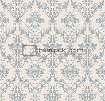 Vector seamless pattern with art ornament for design