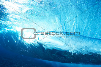 Underwater Bubbles Abstract Background