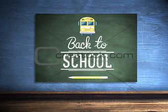 Composite image of back to school