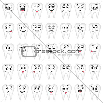 Teeth set for your design.