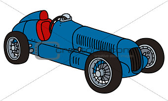 Classic racing car