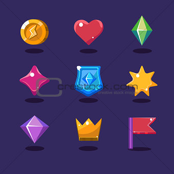 Game resources icons