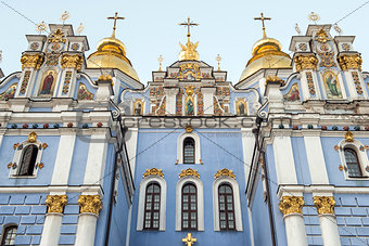 St. Michael's Golden-Domed Monastery - famous church in Kyiv, Uk