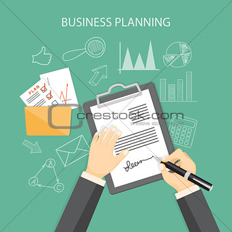 business planning concept