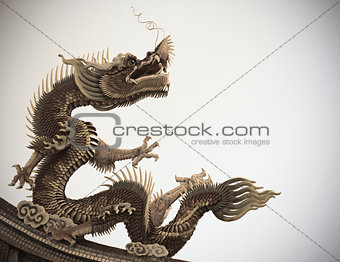 Dragon statue Chinese style