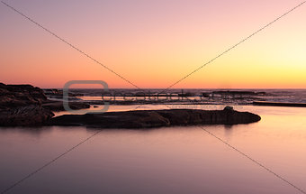 Golden glow at Curl Curl