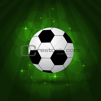 soccer balls on pitch