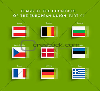 Flags of EU countries