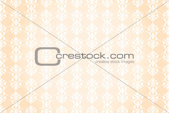 Vintage festive pattern on pastel background
