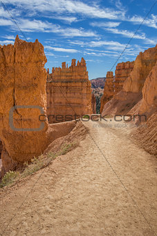 Navajo loop trail in Bryce Canyon
