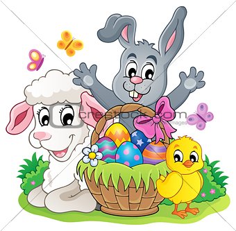 Easter basket theme image 5