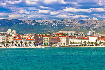 Split Prokrative square view from sea