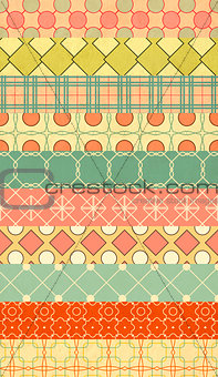 Background in patchwork style