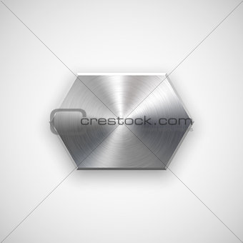 Abstract Technology Geometric Badge