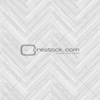 White Herringbone Parquet Floor Seamless Pattern