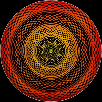 Hypnotic wheel