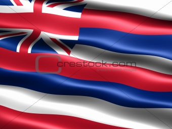 Flag of the state of Hawaii
